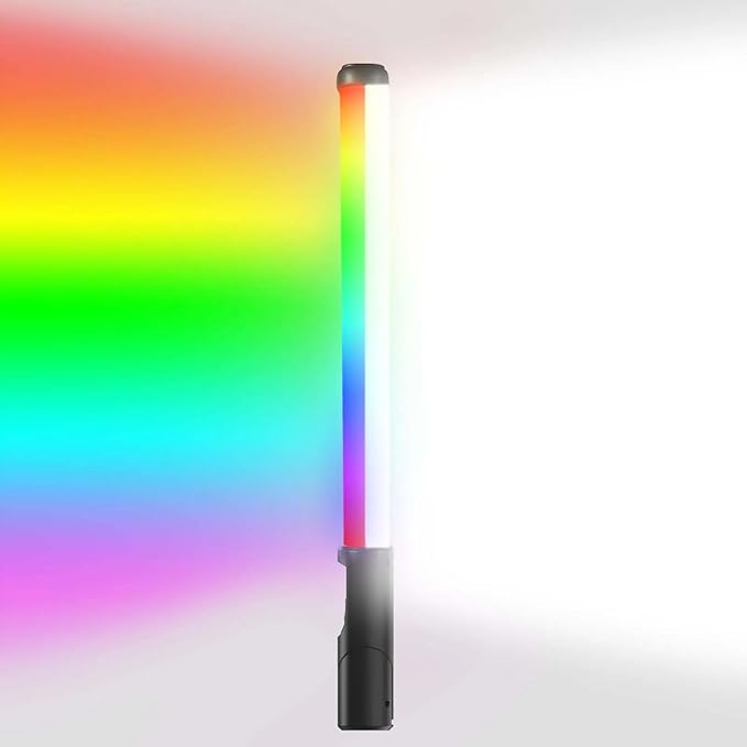Barra de luz para fotografía, tubo de luz RGB de mano de 2500 K-9000 K, luz LED portátil
