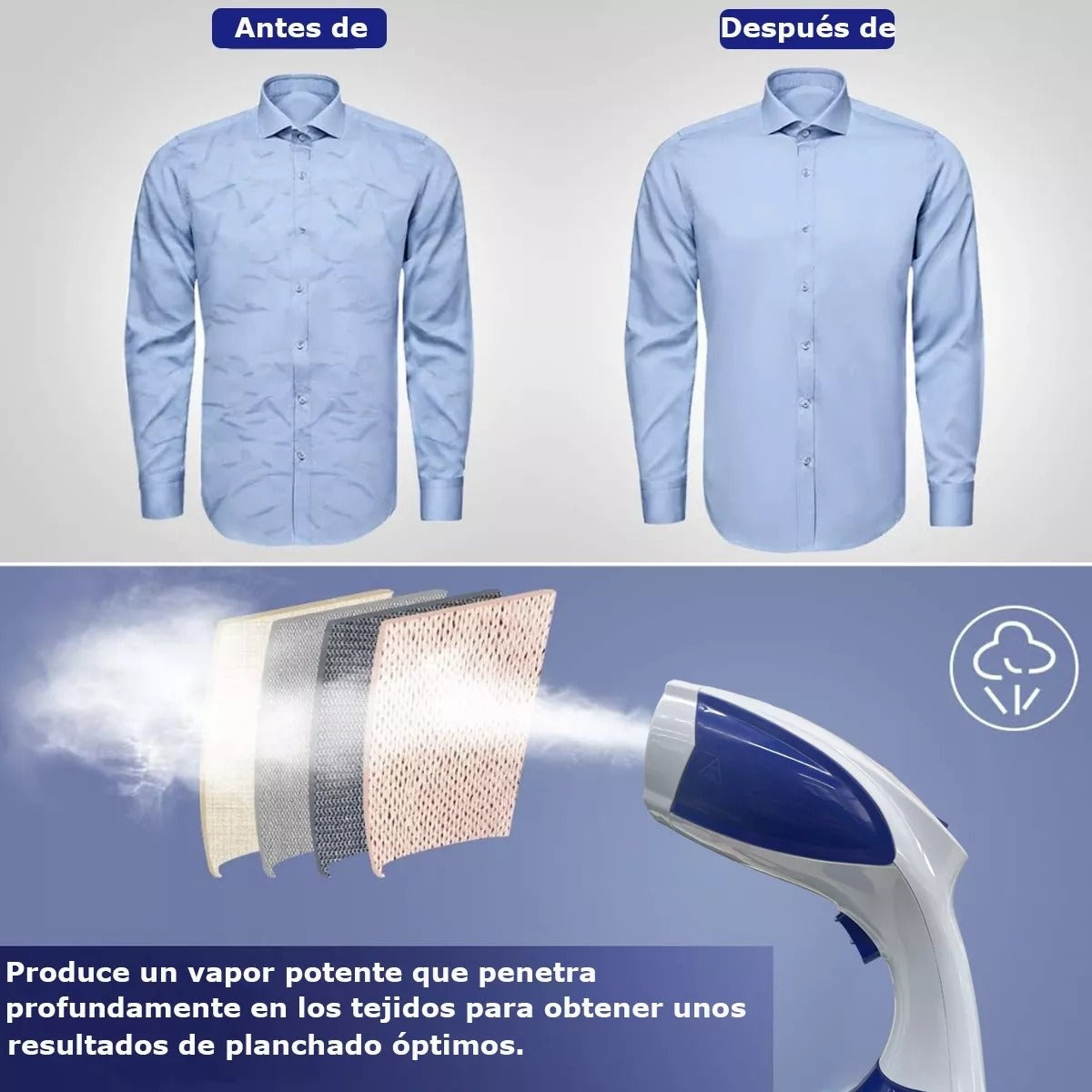 PLANCHA DE VAPOR 1200W