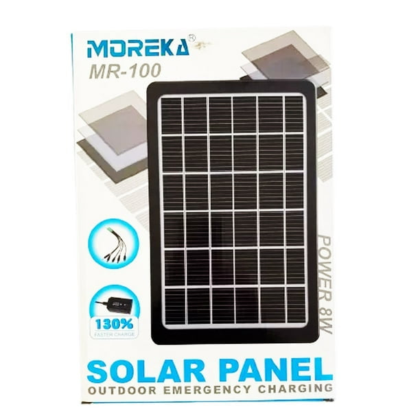 PANEL SOLAR MOREKA 8W MOR-100