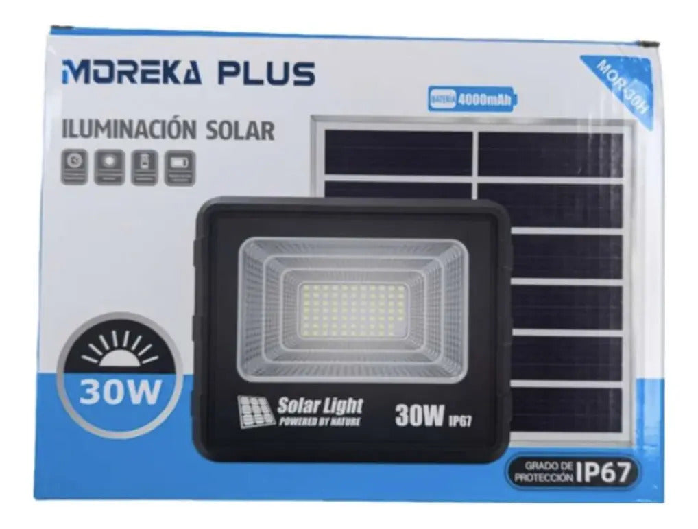 SISTEMA DE ILUMINACIÓN SOLAR 60W MOR-60H MOREKA