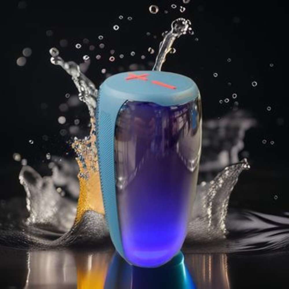 BOCINA BLUETOOTH LUZ LED 16W MOREKA-384