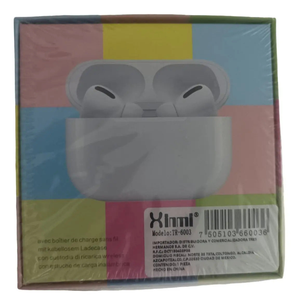 AUDÍFONOS TIPO AIRPODS COLOR SURTIDO