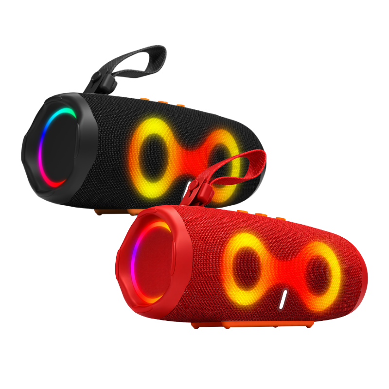 BOCINA CON DOBLE LUZ RGB BS-LC6
