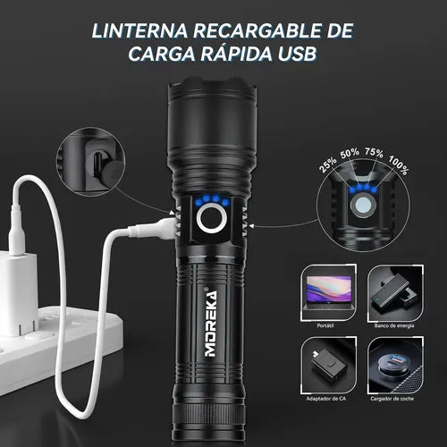 LINTERNA MOREKA LASER BLANCO MT-022