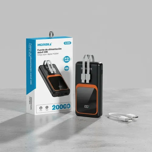 POWER BANK MOREKA BATERIA RESPALDO K089