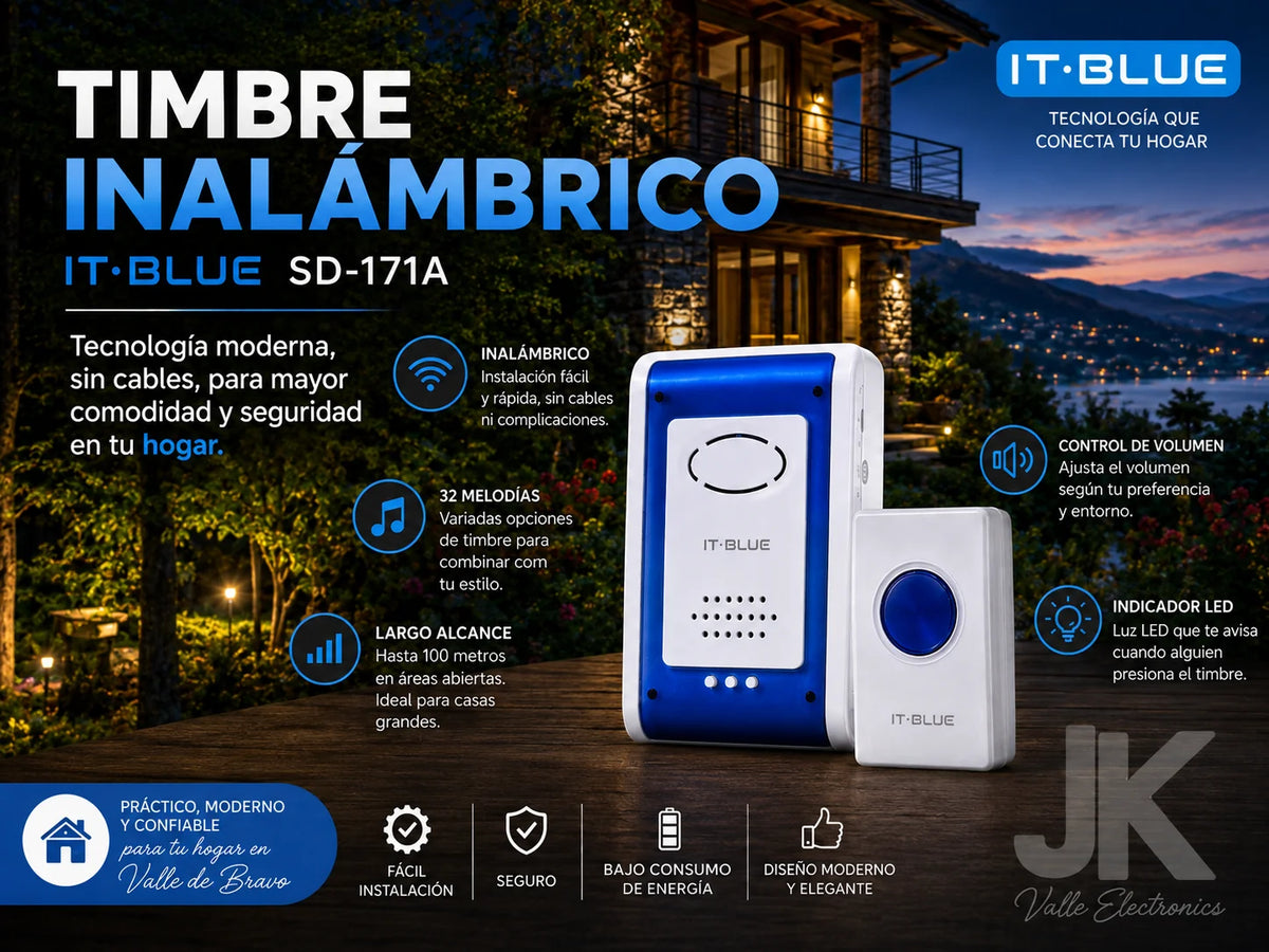 TIMBRE INALÁMBRICO SD-171A