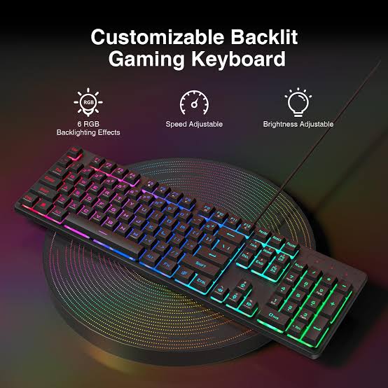TECLADO CON LUZ IT-K2067