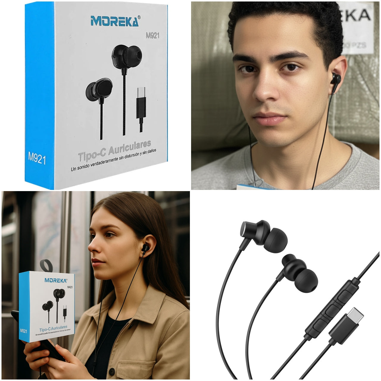 AUDIFONOS TIPO C MOREKA