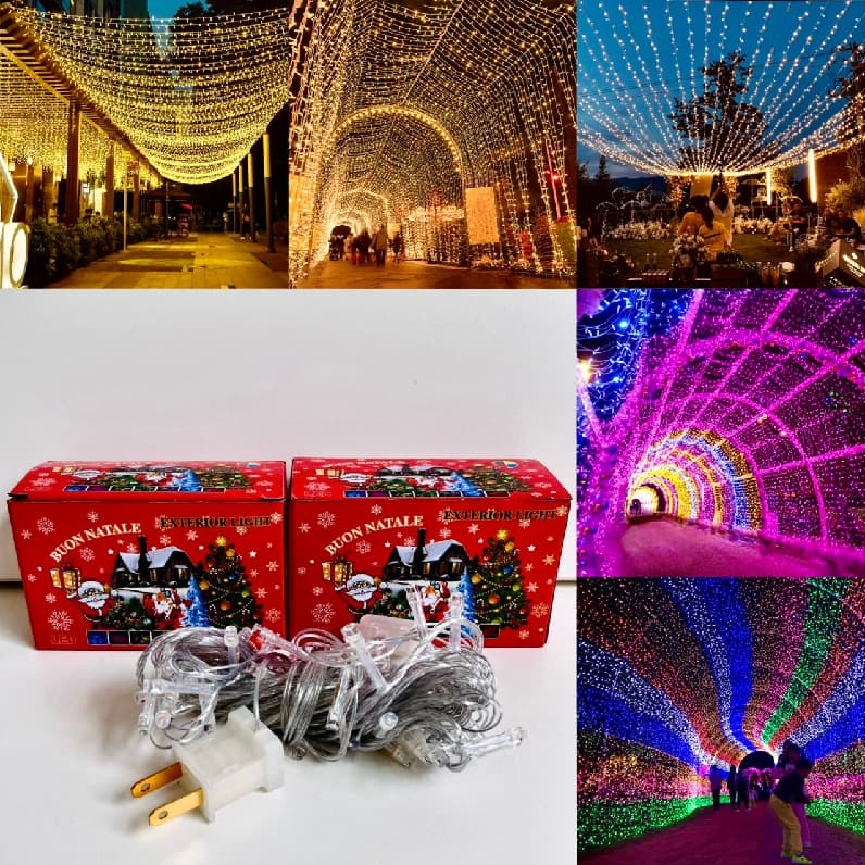 Serie LED de 20 metros con 200 luces LU3173, imagen 3