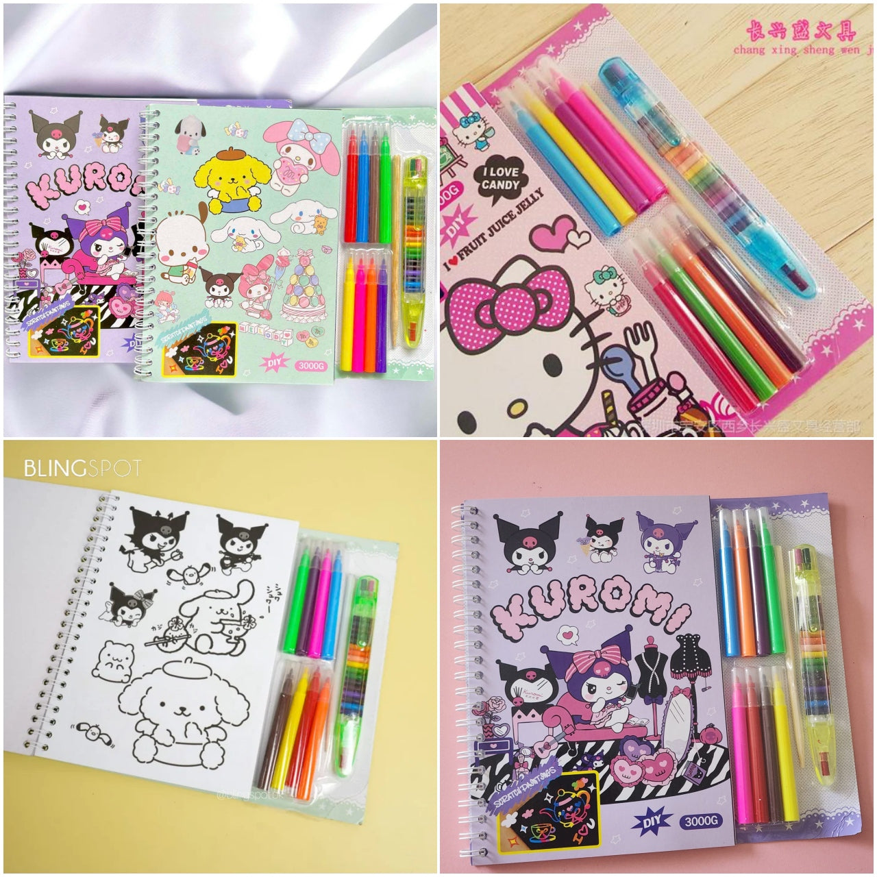 LIBRETA DE COLORES SET