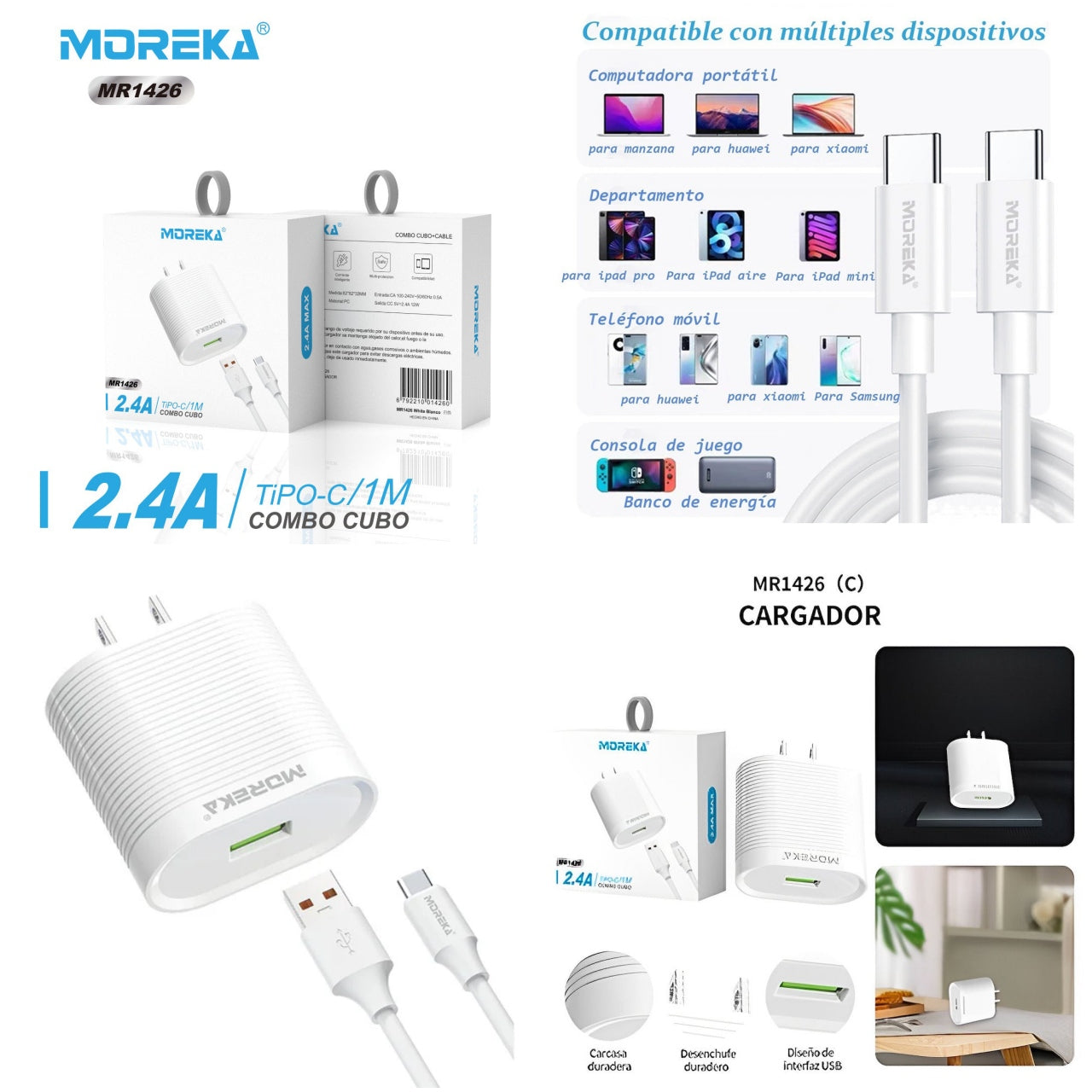 CARGADOR MOREKA 1426