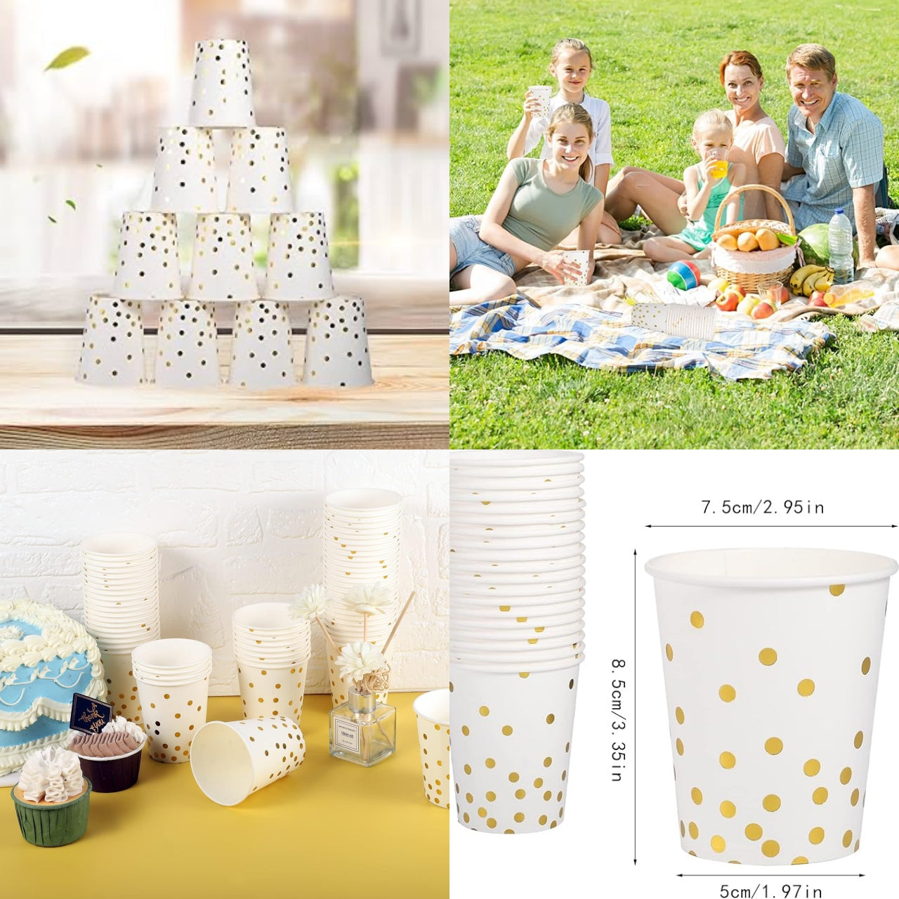 VASO DE FIESTA / 10 piezas