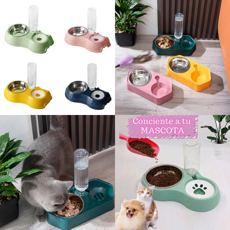 DISPENSADOR HEXAGONAL MASCOTAS