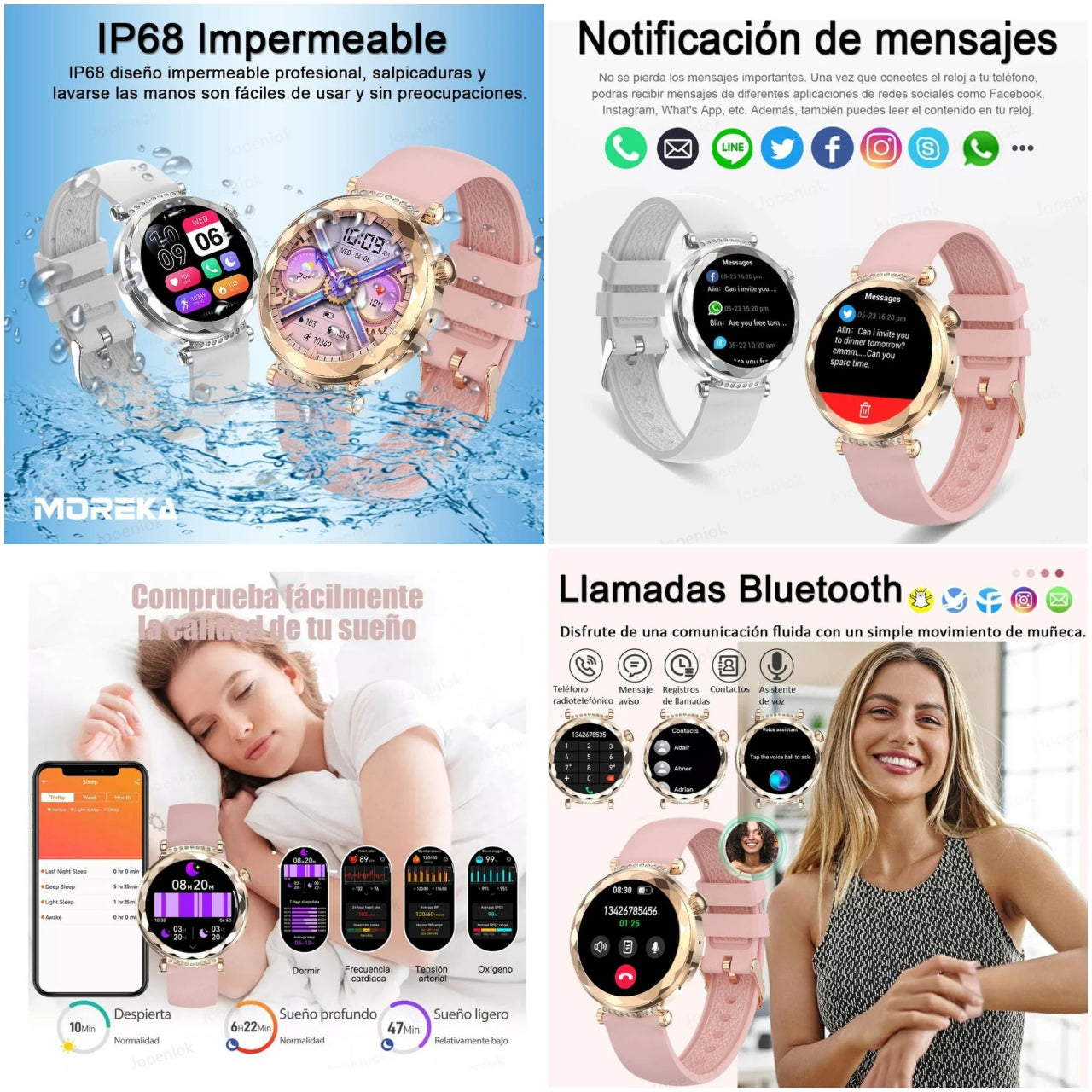 RELOJ INTELIGENTE MOREKA R10
