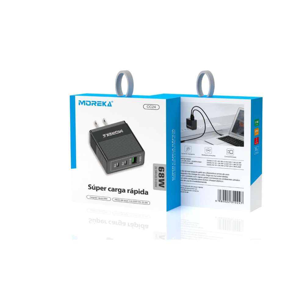 SUPER TURBO CARGADOR MOREKA CC24 64W