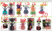 Figura decorativa Halloween modelos surtidos YBJ-22