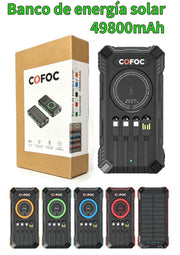 COFOC Power Bank Solar 49800mAh