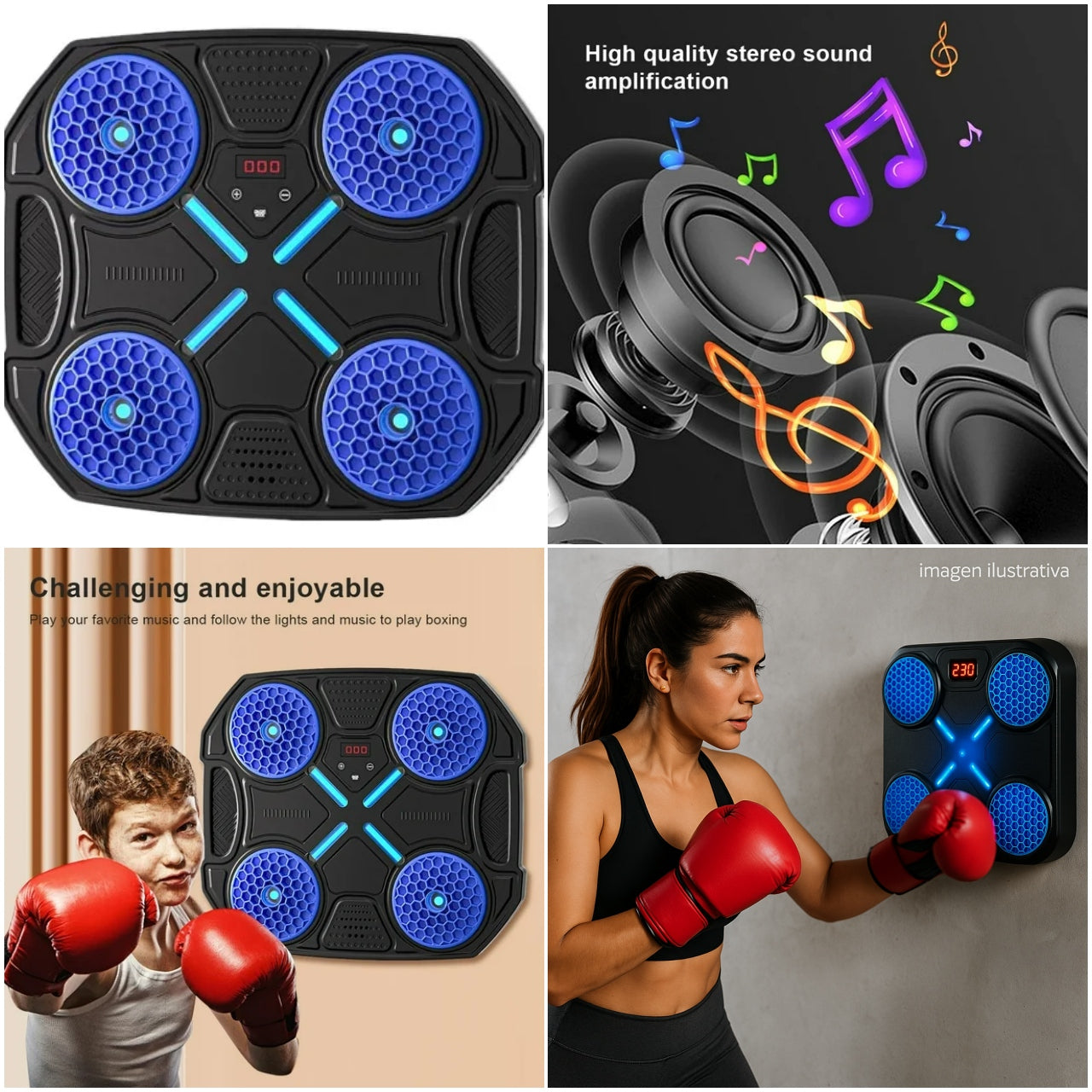 Tablero musical Box niños- ejercicio