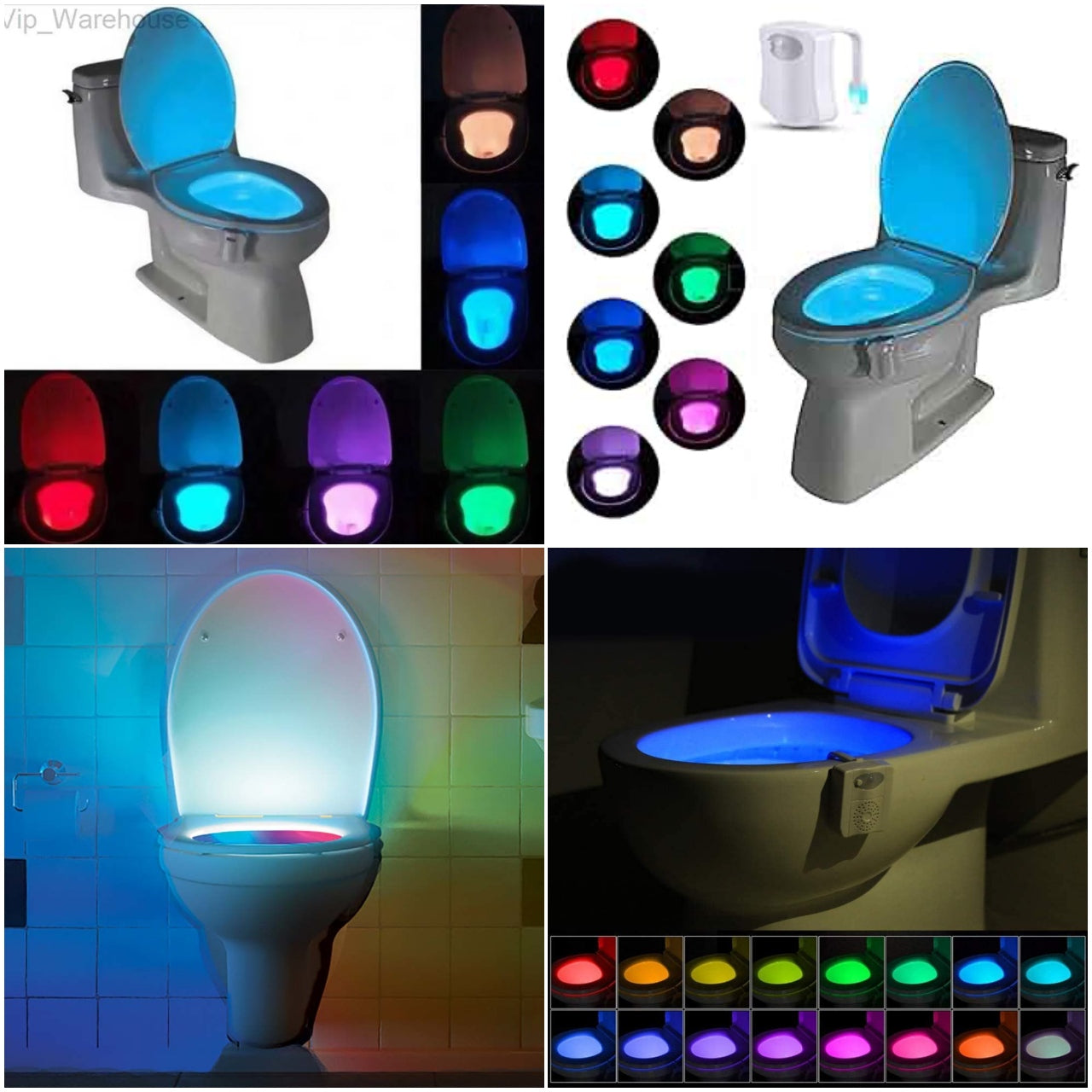 LUZ PARA TAZA DE BAÑO WC