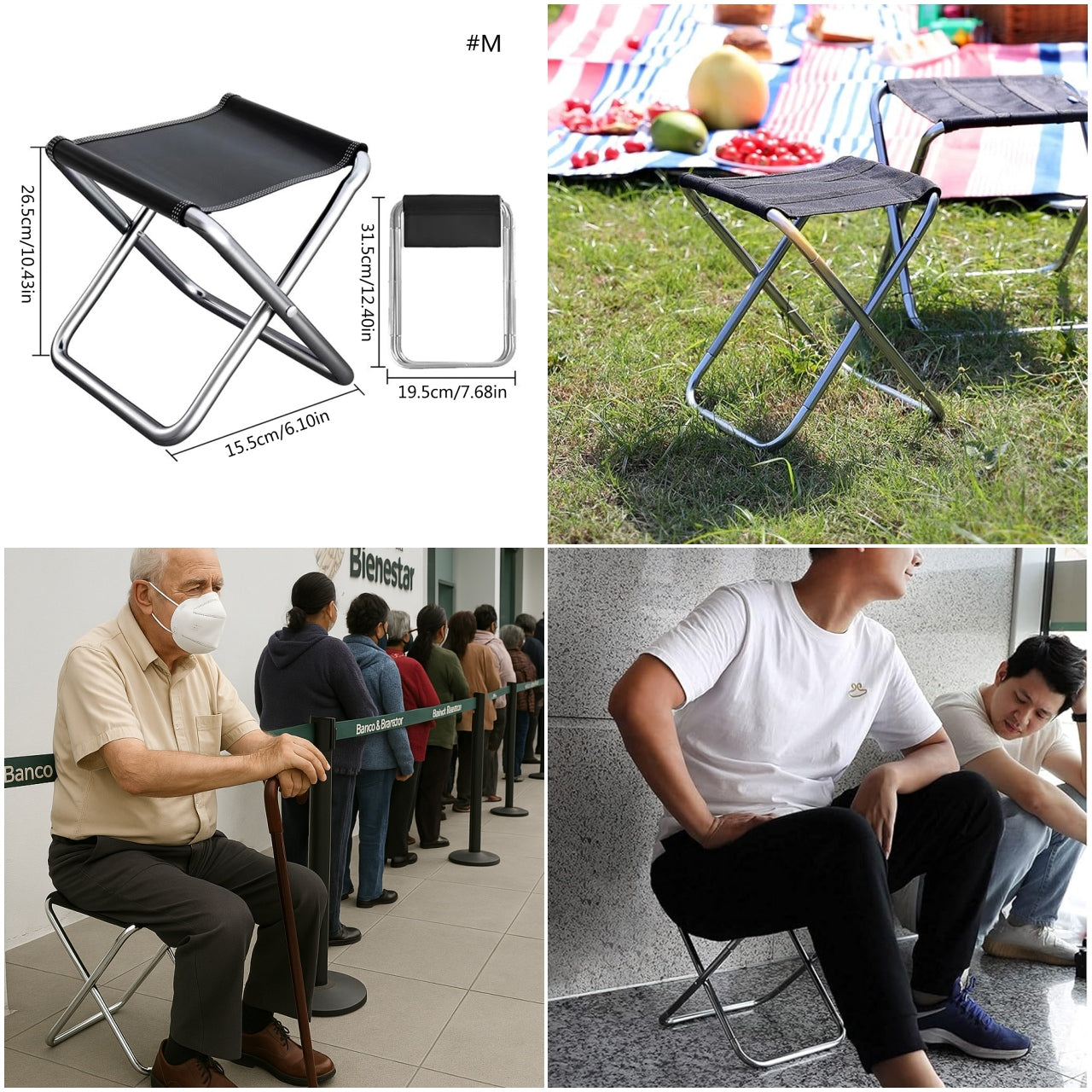 SILLA FLEXIBLE TABURETE