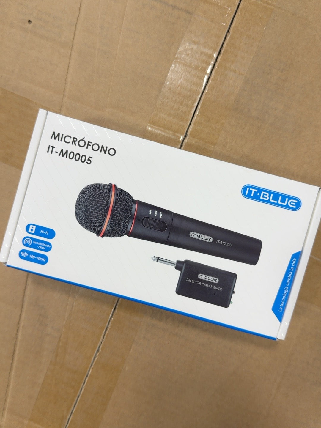 Micrófono inalámbrico IT-BLUE IT-M0005 frente