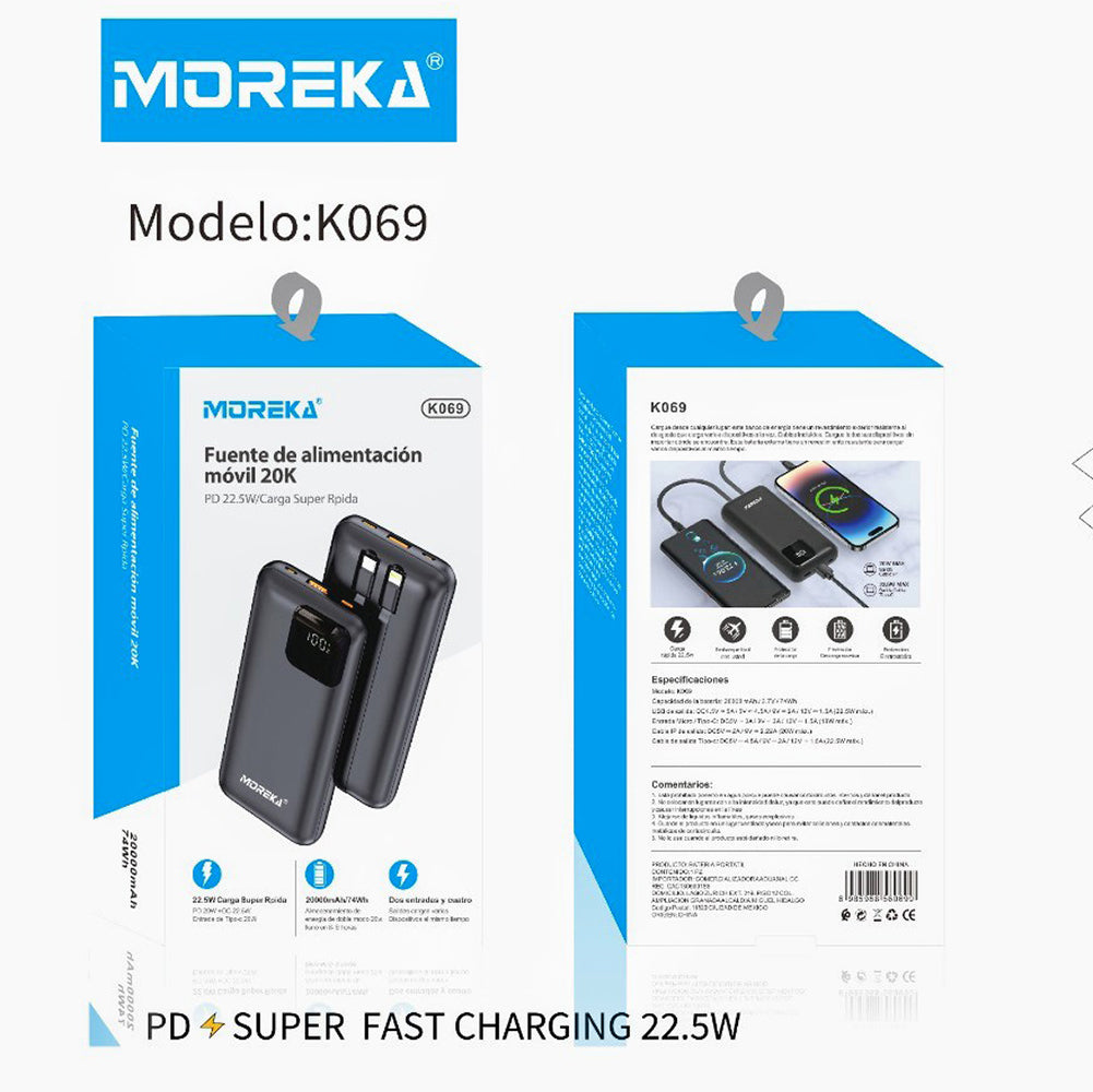 POWER BANK MOREKA k069