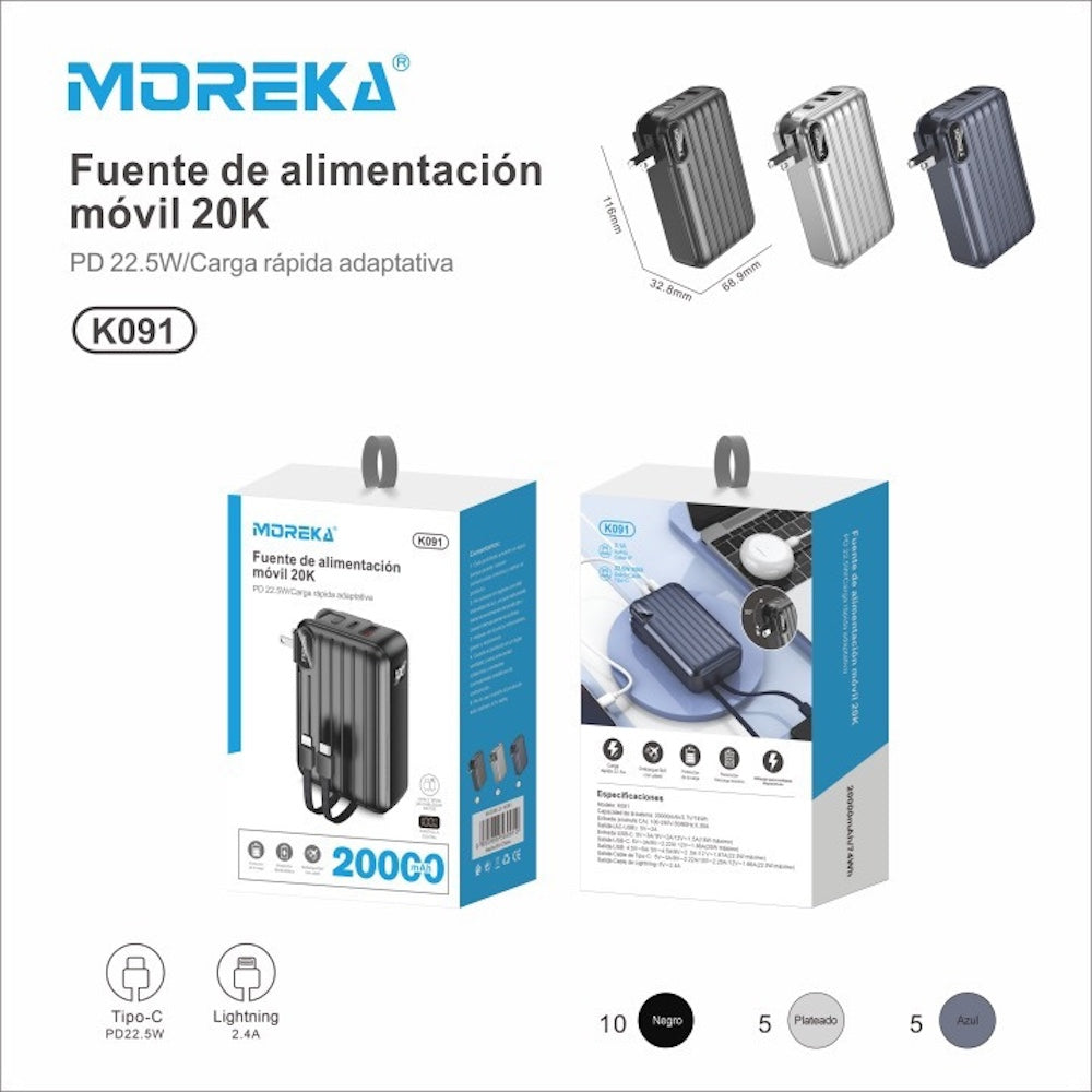 Batería emergencia k091