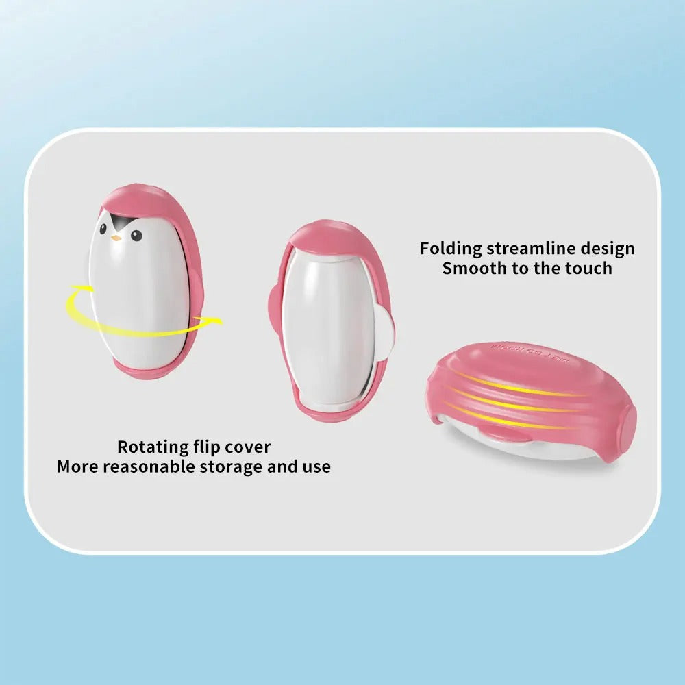 Quitapelusas de pingüino