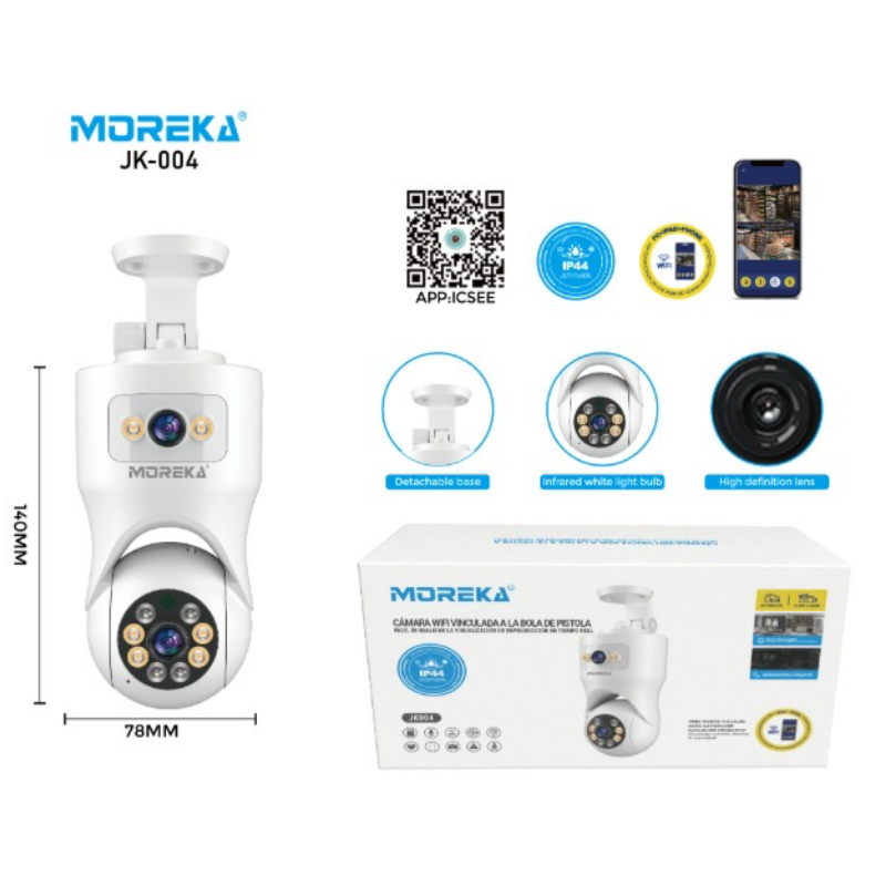 DOBLE CAMARA EXTERIOR MOREKA JK-004