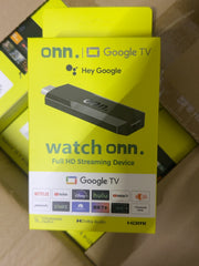 ONN TV Stick Google TV - empaque frontal