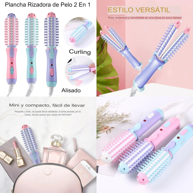 PLANCHA RIZADORA 2 EN 1