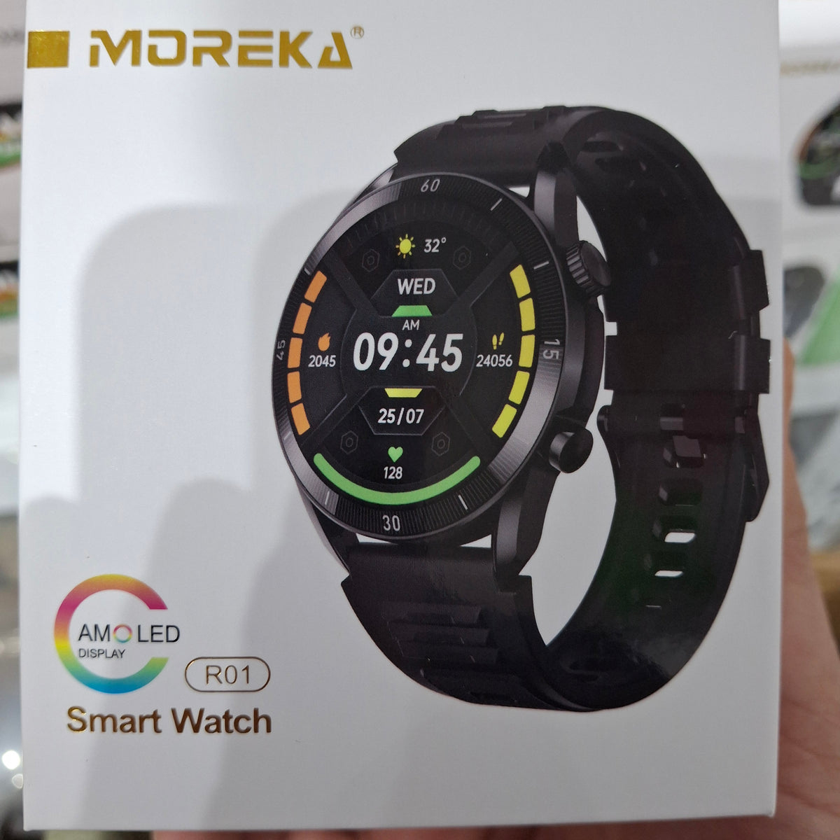 Moreja RELOJ INTELIGENTE MOREJA R01 Monitoreo de salud