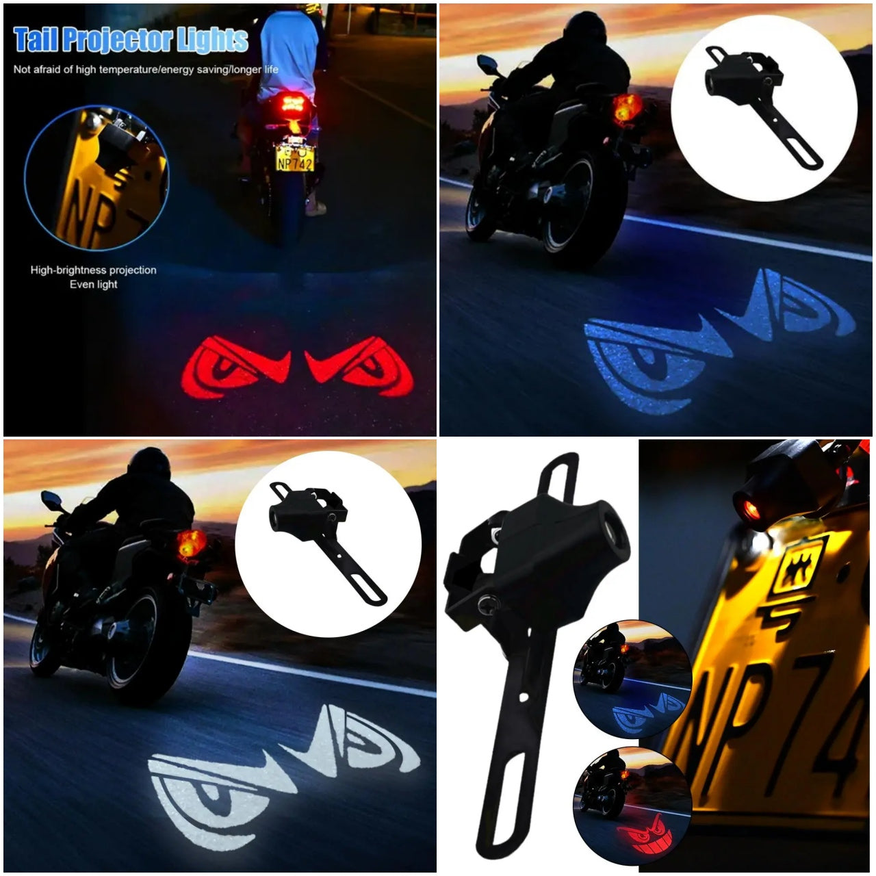 LUZ PARA MOTO O AUTO (TODOS SON OJOS)